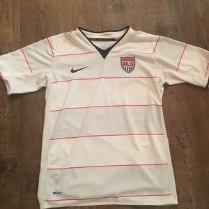 Authentic Nike USA men’s soccer jersey Boys XL